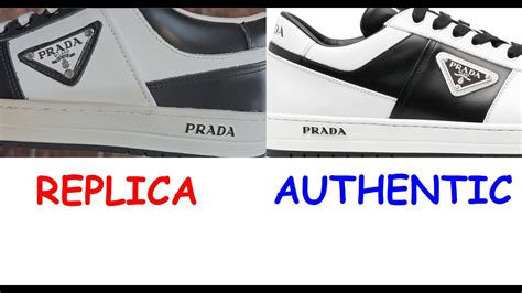 how to tell fake prada trainers|how to identify prada shoes.